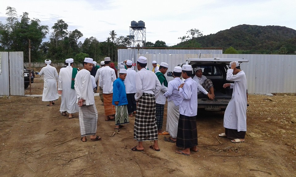 บรรยากาศพิธีละหมาดฮาญัตและร่วมรับประธานอาหารเช้า