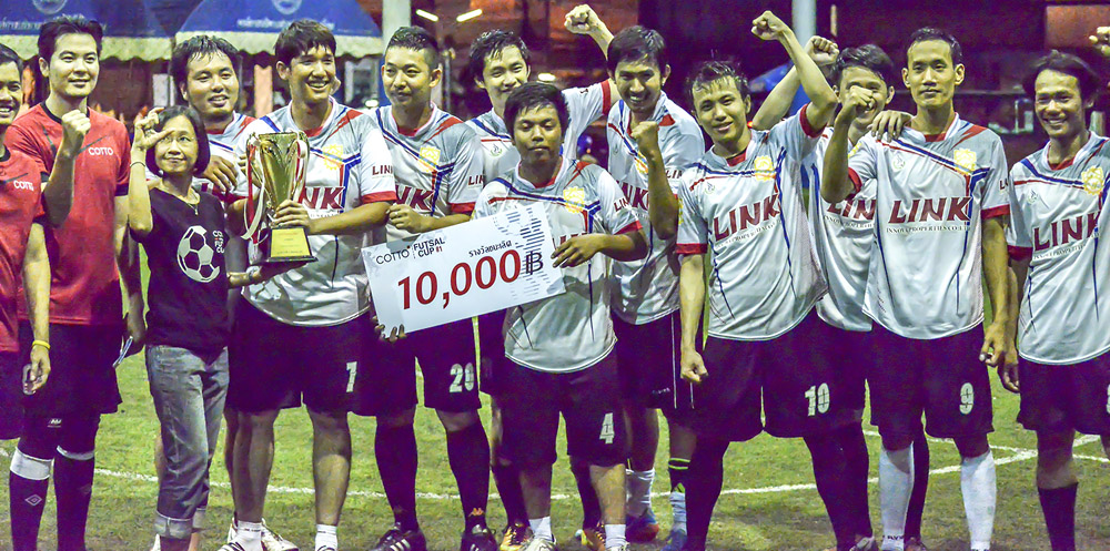 คว้าแชมป์ฟุตซอล รายการ Cotto Futsal Cup ครั้งที่ 1 